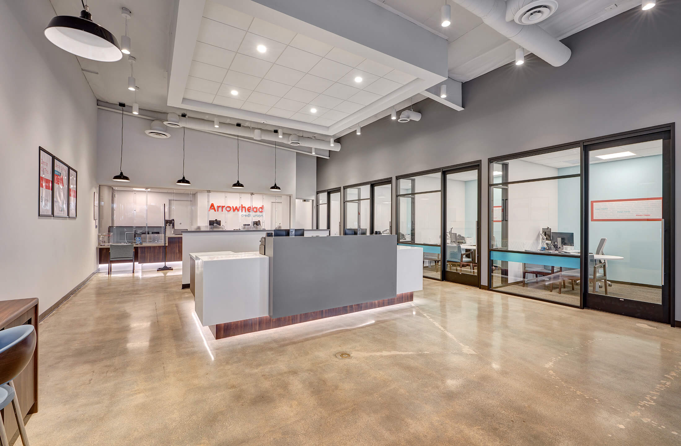 Arrowhead Credit Union - lobby