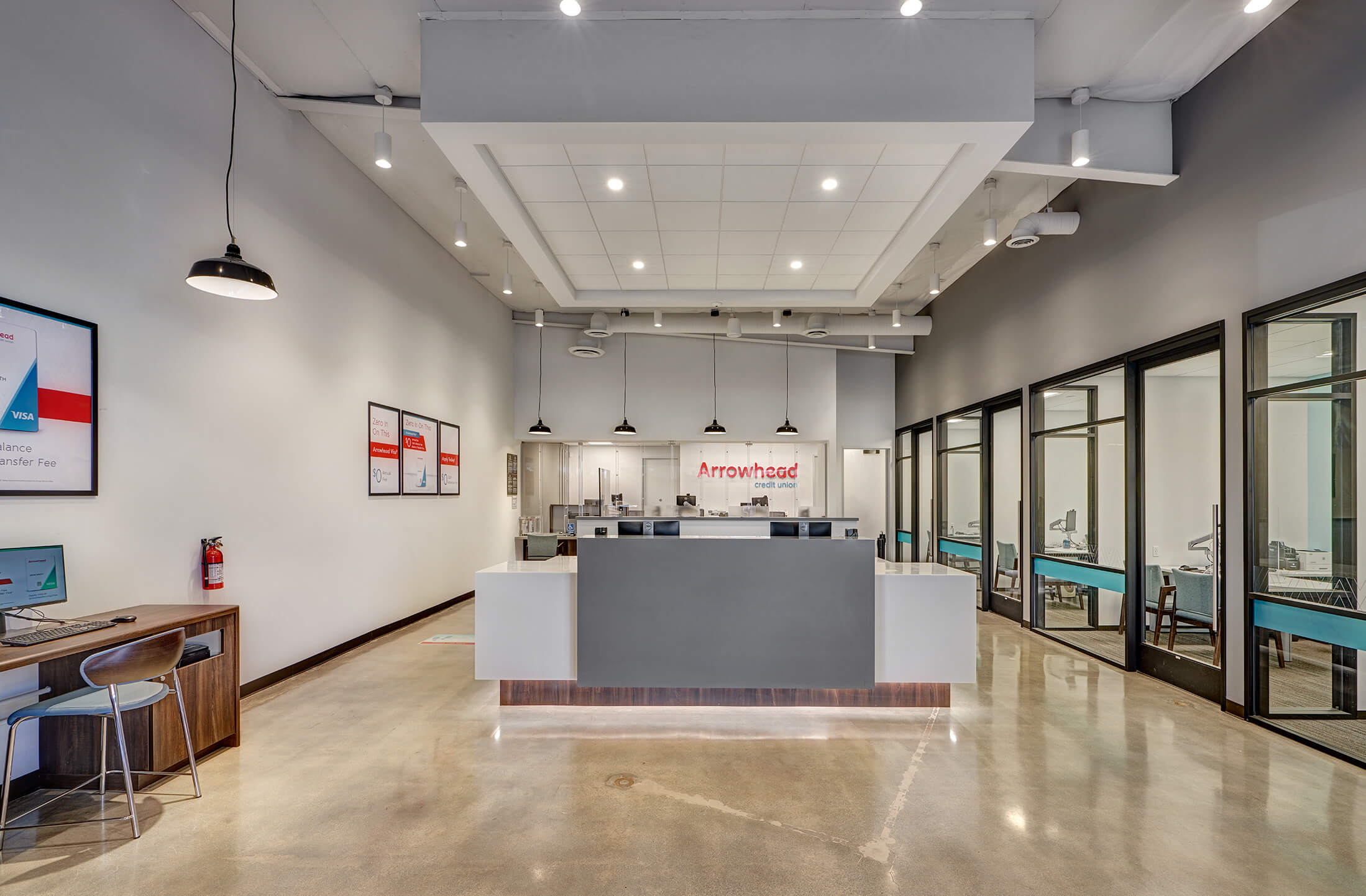 Arrowhead Credit Union - lobby
