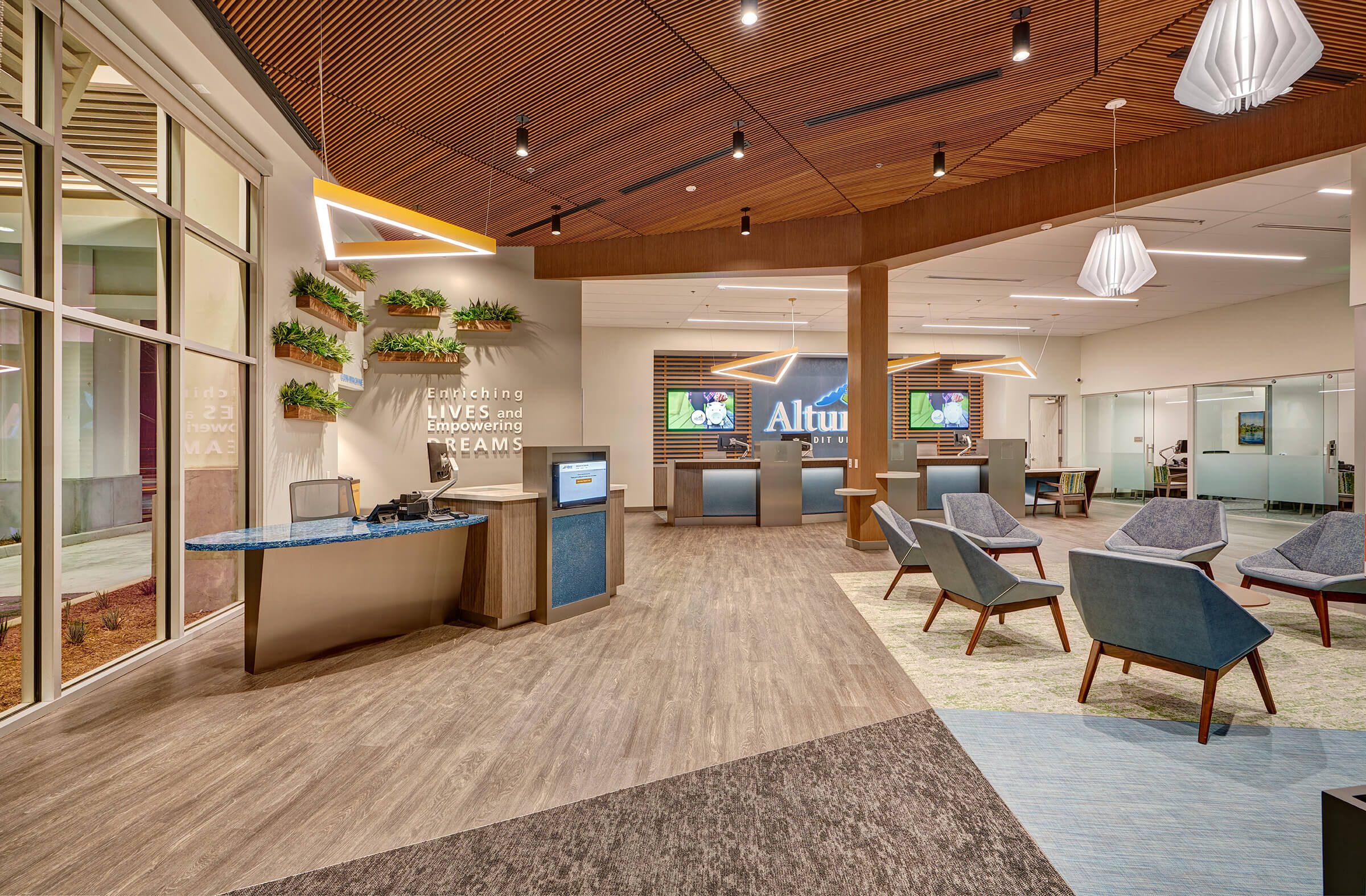 Altura Credit Union - lobby