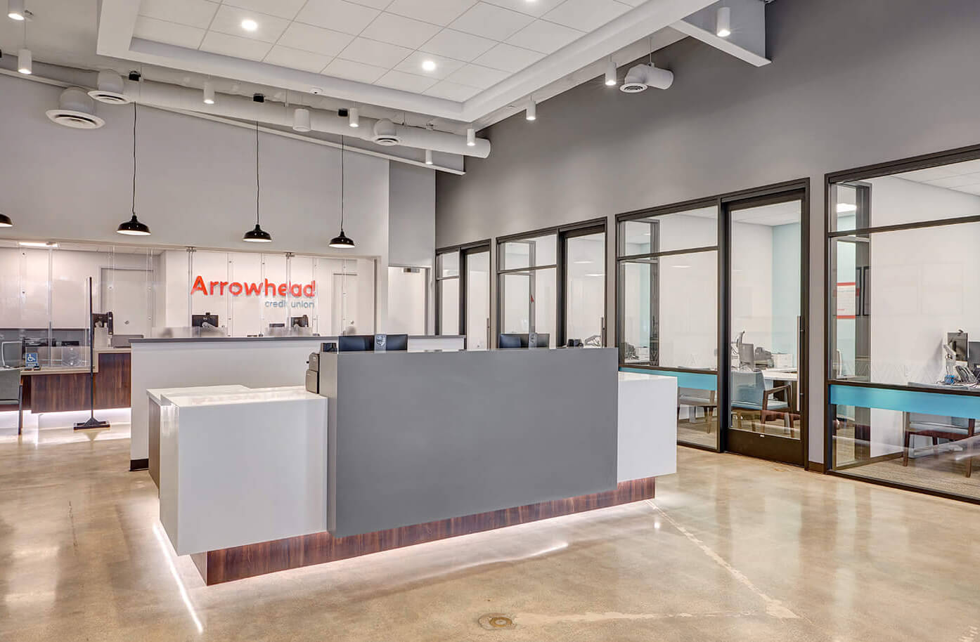 Arrowhead Credit Union - lobby
